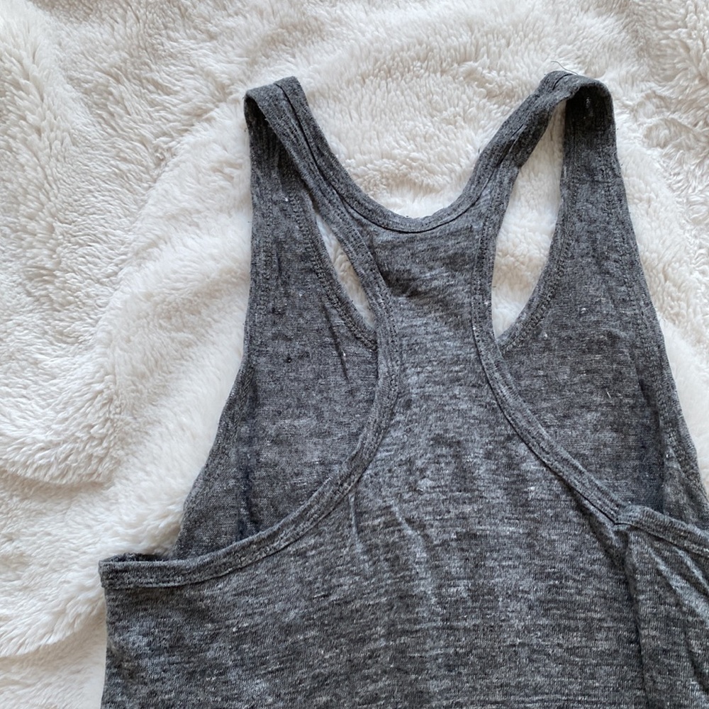 100% linen Community Racerback Dress - Picture 4 of 4